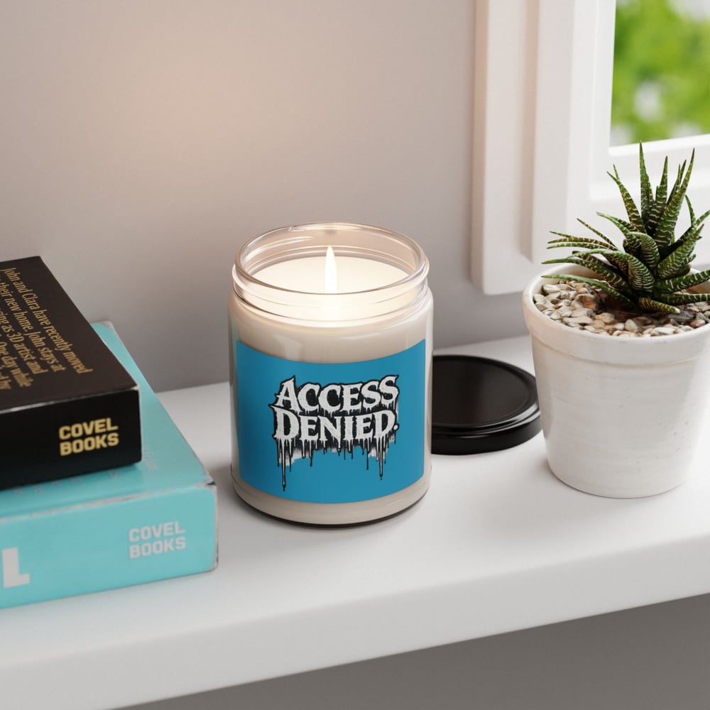 Image of Access denied Scented Soy Candle, 9oz-1cade728
