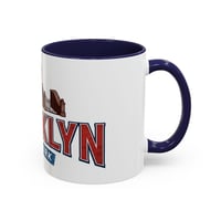 Image 5 of Brooklyn New York Accent Coffee Mug – Brownstone Cityscape 11oz