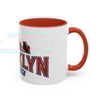 Image 11 of Brooklyn New York Accent Coffee Mug – Brownstone Cityscape 11oz