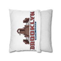 Image 8 of Brooklyn New York Brownstone Decorative Pillowcase — City Pride Throw Pillow Cover