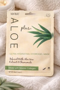 Image 2 of  Home Spa - Aloe Hydrogel Face Mask & Coconut Hydrating Foot Pack