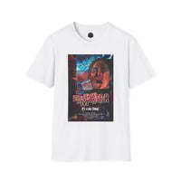 Image 2 of Erecting A Monster Big Thang Horror Movie Poster T-Shirt 