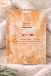 Image 3 of  Home Spa - Aloe Hydrogel Face Mask & Coconut Hydrating Foot Pack