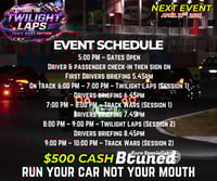Image 2 of TWILIGHT LAPS - TRACK WARS 18/04/2026