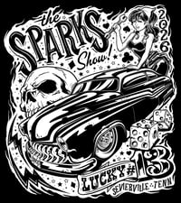 Image 2 of Hoodie - Sparks HOTROD Design  2026
