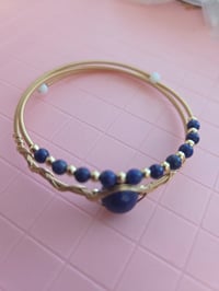 Image 2 of Lapis lazuli gold wire vibes