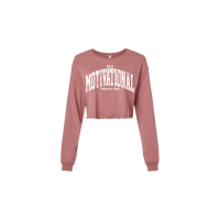 Image 1 of Daily Motivational Cropped Longsleeve