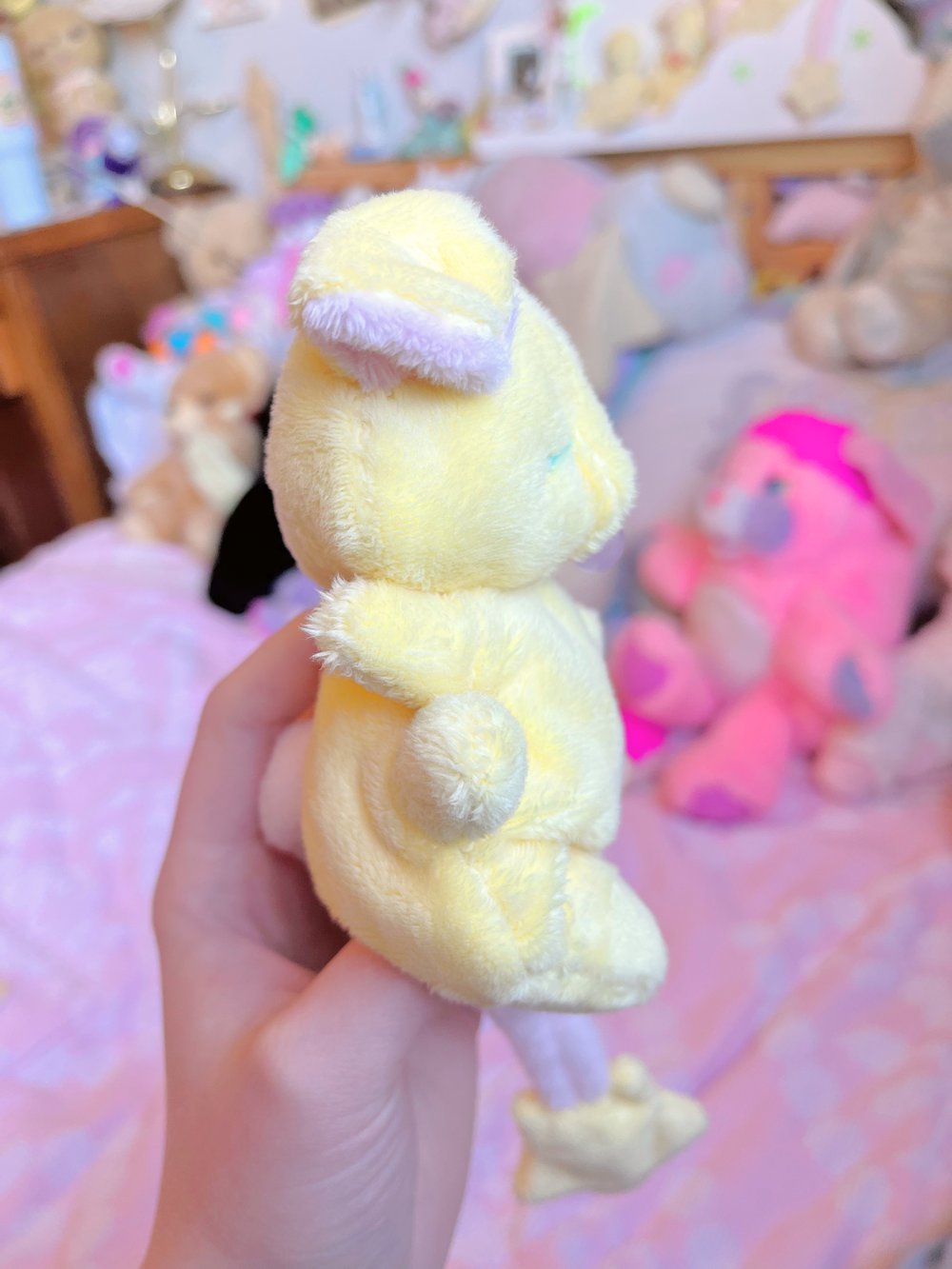 Image of Hugg-A-Me Babey! Yellow + Purple Binkie