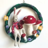 Image 1 of Bunny Wreath