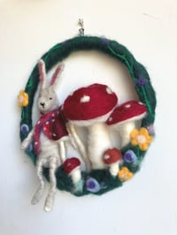 Image 3 of Bunny Wreath