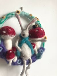 Image 4 of Long legged hare wreath