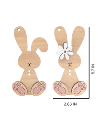 Image 2 of PERSONALIZED BUNNY MONEY HOLDER