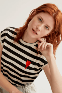 Image 2 of Morgan Top in Black or Green