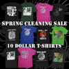10 DOLLAR T-SHIRTS