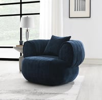 Image 3 of UNi-U307 / SOFA CURVED SOFA AND ACCENT CHAIR SET
