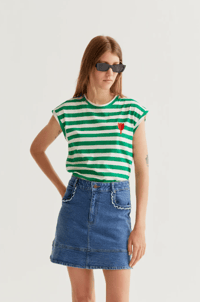 Image 1 of Morgan Top in Black or Green