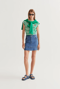 Image 11 of Morgan Top in Black or Green