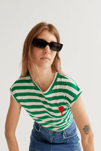 Image 12 of Morgan Top in Black or Green