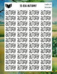 Image 14 of Auto Pay Planner Sticker