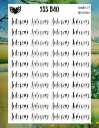 Image 15 of Auto Pay Planner Sticker