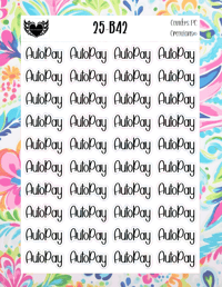 Image 16 of Auto Pay Planner Sticker