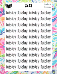 Image 18 of Auto Pay Planner Sticker