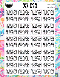 Image 25 of Auto Pay Planner Sticker