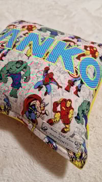 Image 3 of Superhero Marvel Personlised Cushion