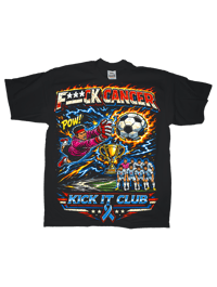 Image 1 of Fuck cancer shirt