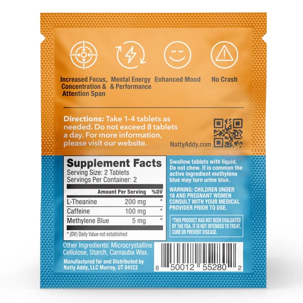 Natty Addy Tablets-4pack (24 Pouch)