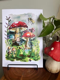 Image 2 of Secret Worlds Watercolour A4 Print