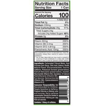 RASKL Energy Drink Blue and Green (Case of 24- 12 Blue/12 Green or All One Flavor)