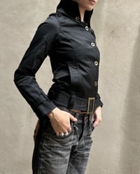 Image 2 of BLACK BUCKLE JACKET
