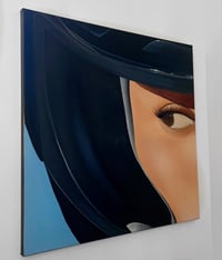 Image 2 of Becoming Her - Original Oil Painting on Canvas | Modern Abstract by Aziza Art