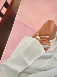 Image 1 of Grace – Original Oil Painting on Canvas | Modern Abstract by Aziza Art