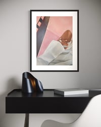 Image 4 of Grace – Original Oil Painting on Canvas | Modern Abstract by Aziza Art