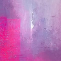 Image 2 of The Gentle Hour – Original Textured Acrylic Painting on Canvas | Modern Abstract by Aziza Art