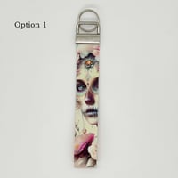 Image 2 of Creepy Print Key Fob