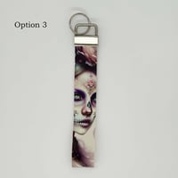 Image 4 of Creepy Print Key Fob