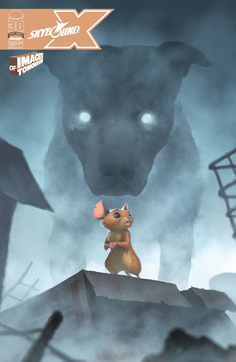 Image of Skybound X #25 (Scurry Variant Cover) Signed by me!