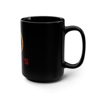Image 2 of Colt's Customs Black 15oz Mug — Tactical Logo Coffee Cup