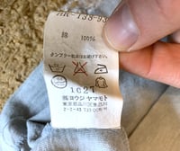 Image 7 of Yohji Yamamoto Pour Homme light weight blue tee, size 3 