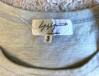 Image 3 of Yohji Yamamoto Pour Homme light weight blue tee, size 3 