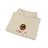 Image 3 of Colt's Clothing logo Hoodie | Minimal Retro Emblem sweatshirt