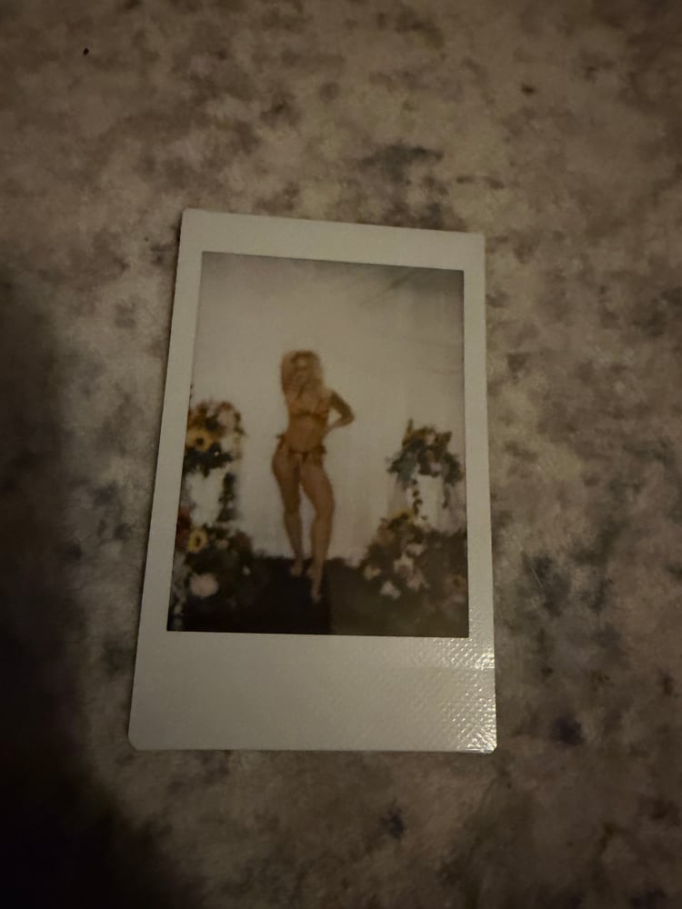 Image of ONE OF ONE POLAROID - Butterfly bikini