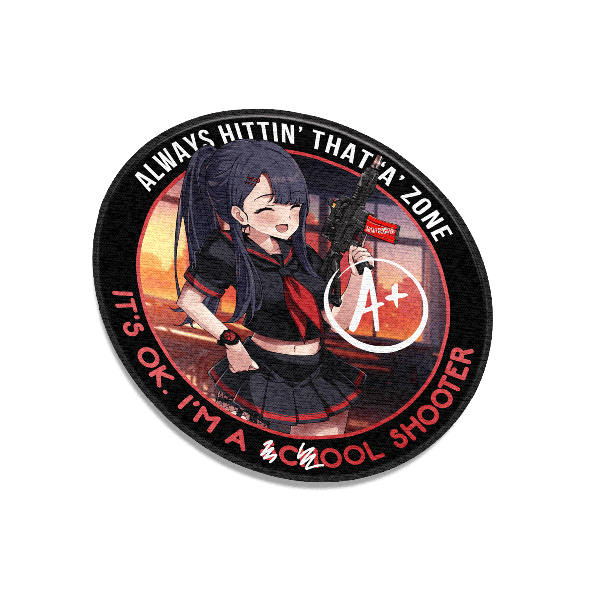 Image of 𝚜̶𝚌̶𝚑̶Cool Shooter Patch