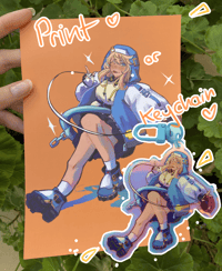Image 1 of GGST Bridget Print / Keychain