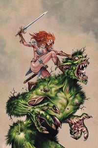 Image 1 of  RED SONJA: SHE-DEVIL WITH A SWORD- Original Cover Art!