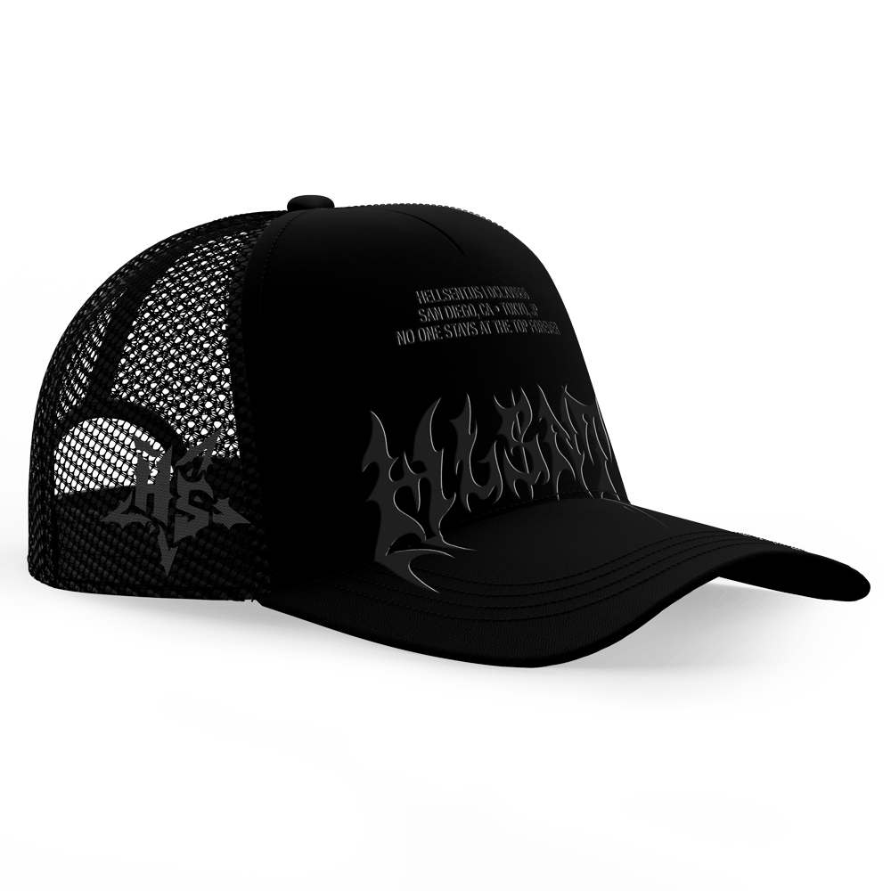 Image of Hellsent Blackout Trucker Hat