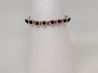 Image 2 of PEM-083 | Pink Noir Bracelet (Medium: 7 ins)
